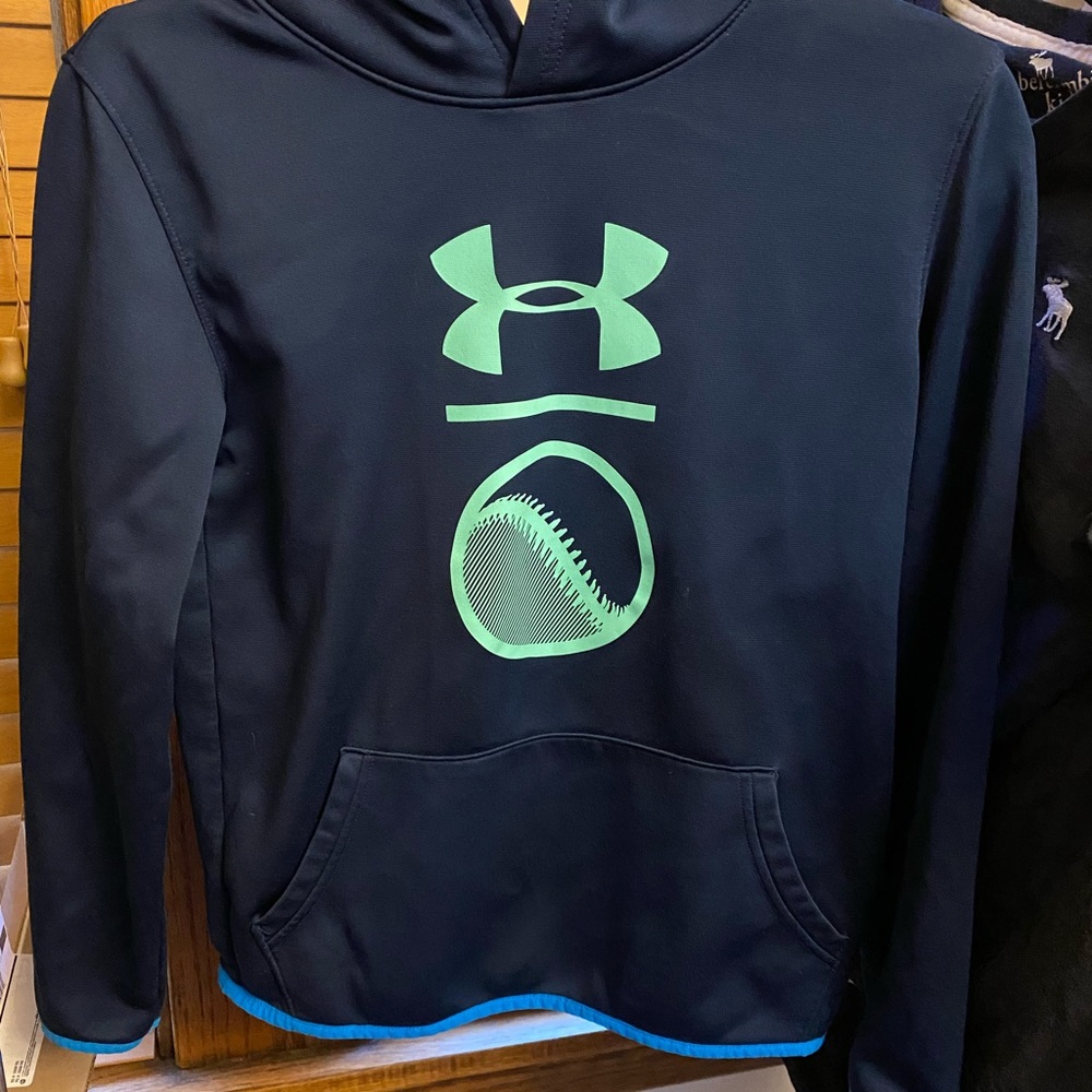 Boys Under Armour baseball hoodie